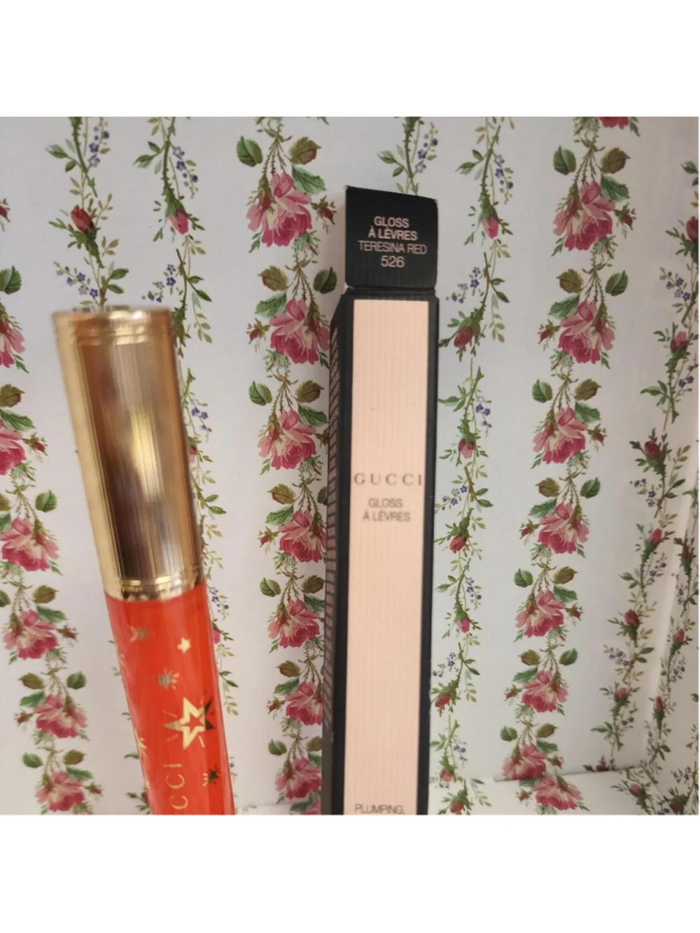 Gucci lip gloss in red #luxury #lipgloss